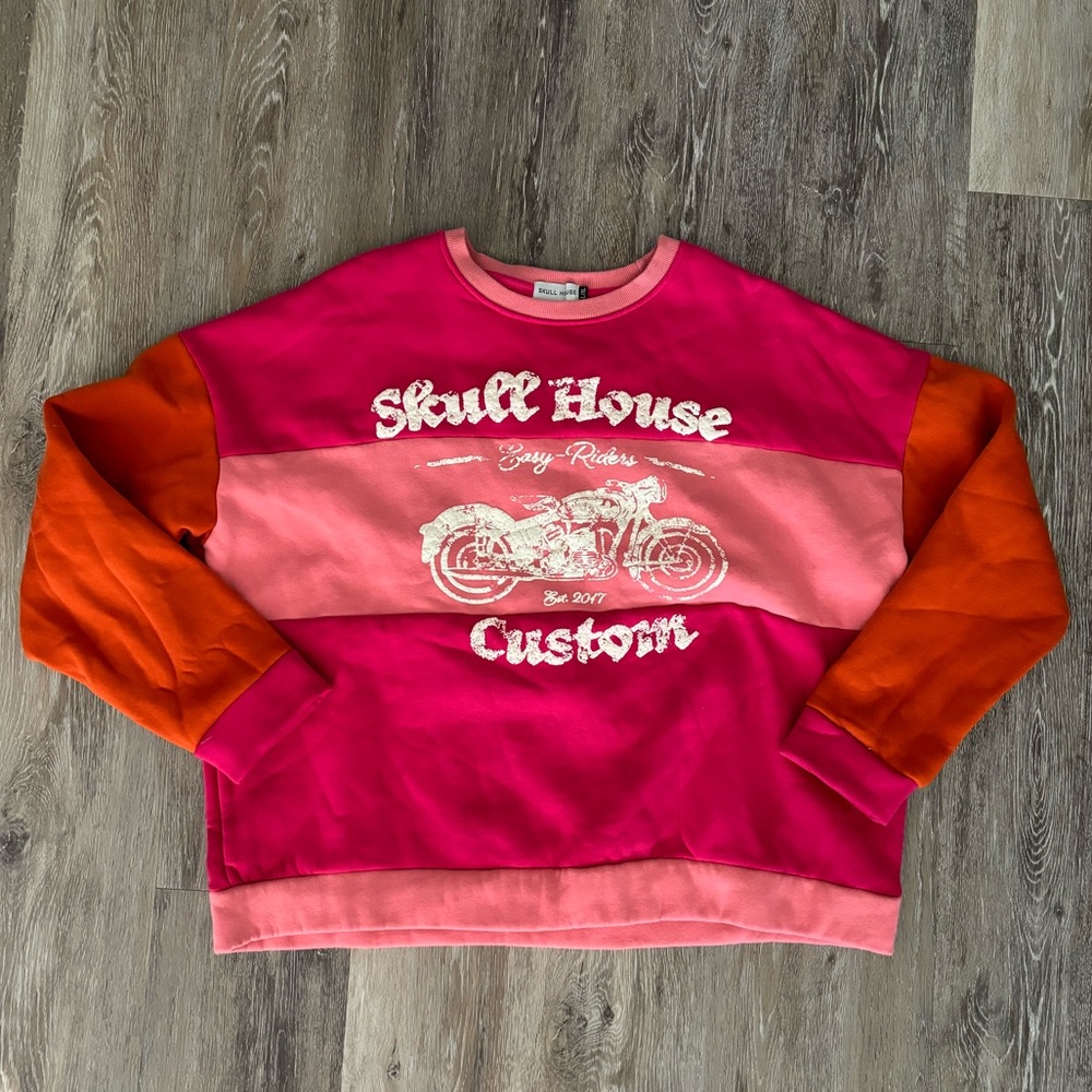 Skull House Designs Women's Open Road Crewneck